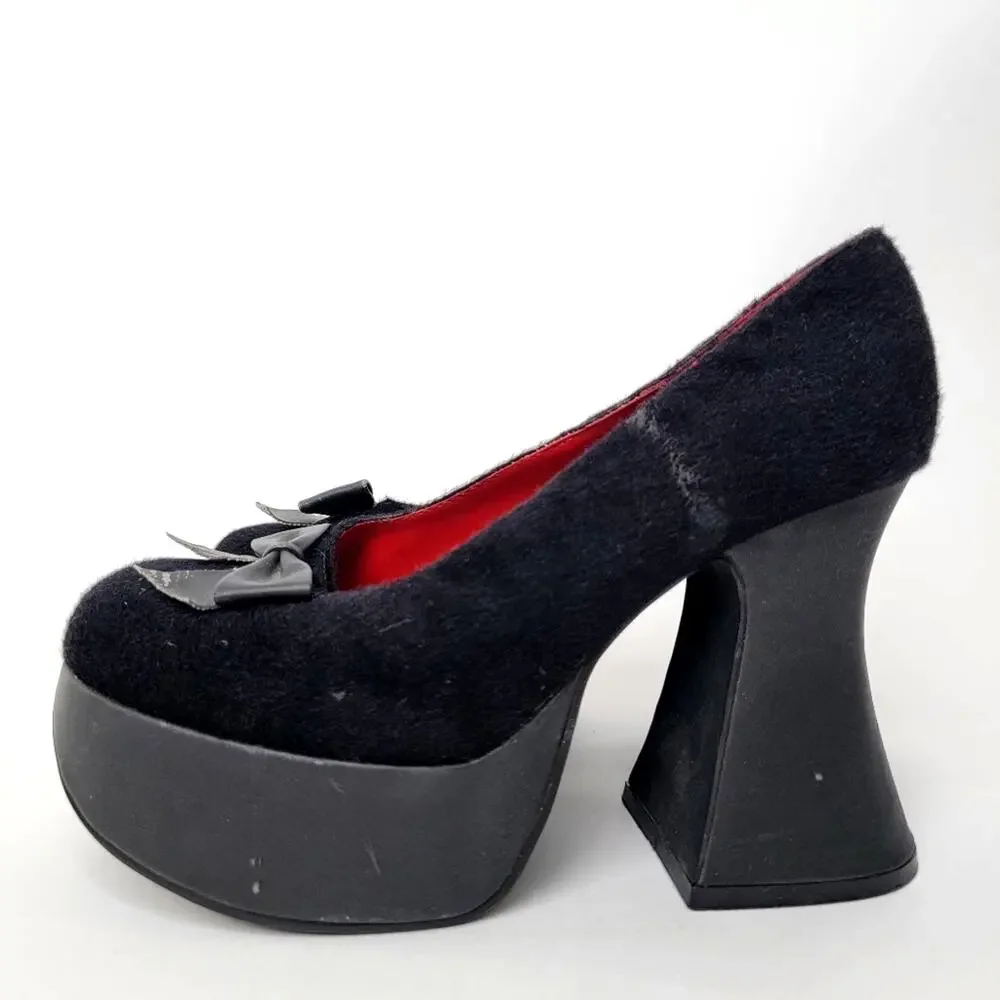 Morbid Threads black suede
